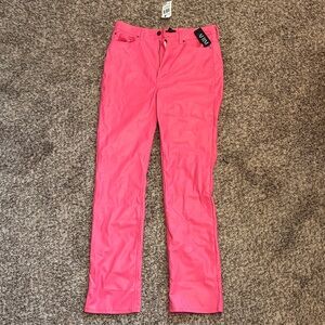 AFRM Pink Straight Leg Pants